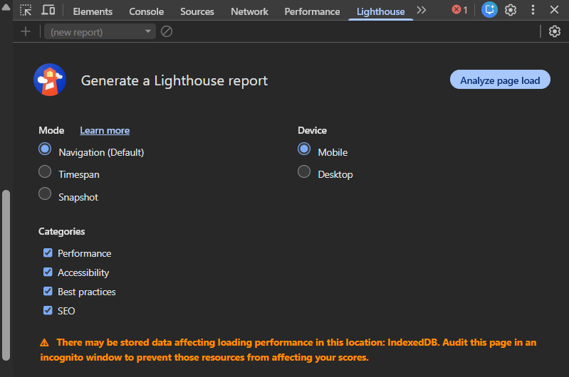 Lighthouse Testing Performance Optimization & Core Web Vitals | ibcscorp.com