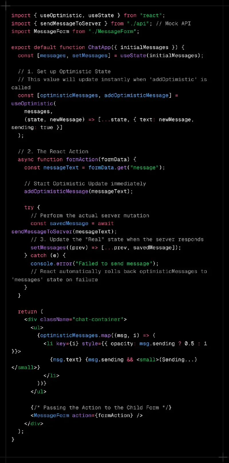 React 19 Actions and Async Transitions | ibcscorp.com